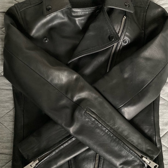 Allsaints Dalby leather jacket - Picture 10 of 15